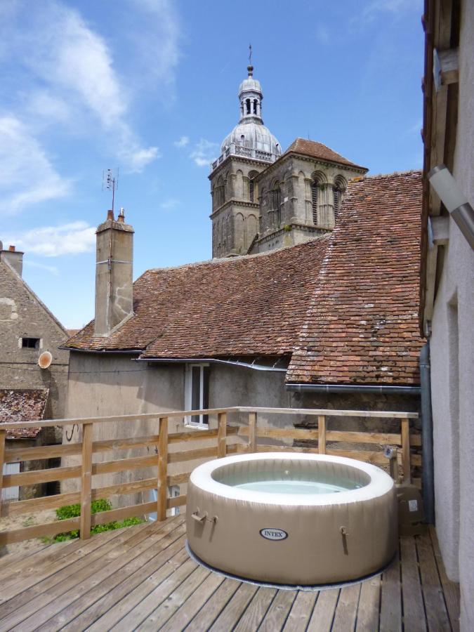 Gîte du Clocher Bleu Saulieu Exterior foto